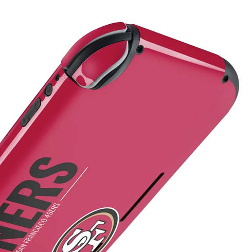 NFL San Francisco 49ers Team Motto Nintendo Switch Lite Skin
